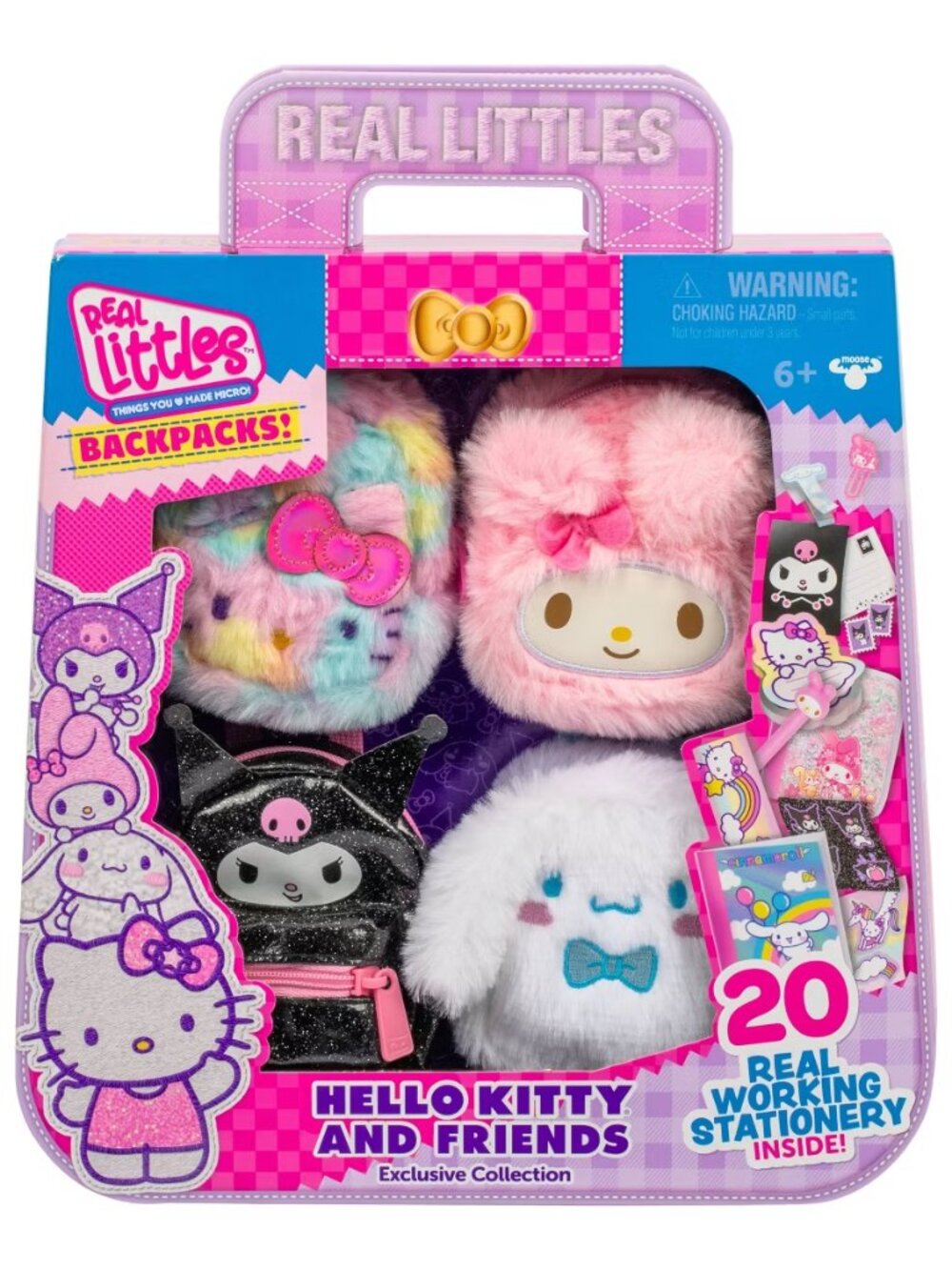 Real Littles Hello Kitty and Friends Mini Backpacks (set of 4)